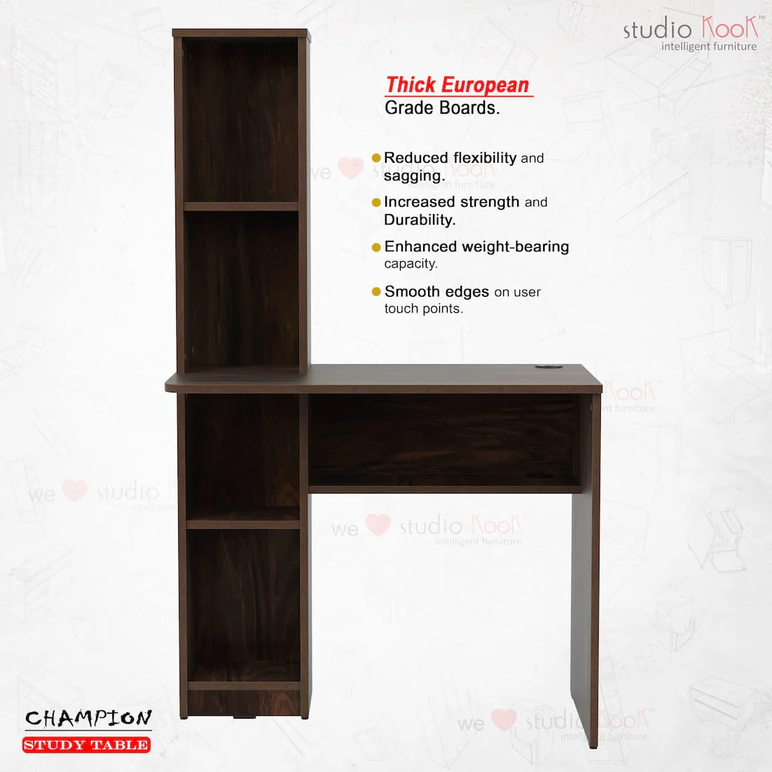 Champion Study Table - Image 21
