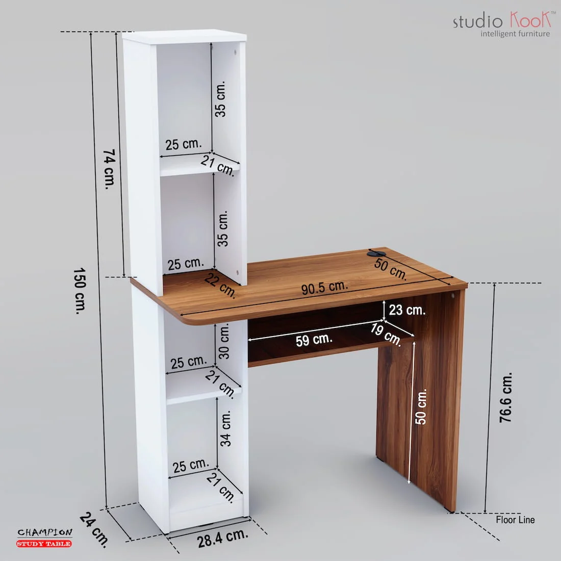 Champion Study Table - Image 28