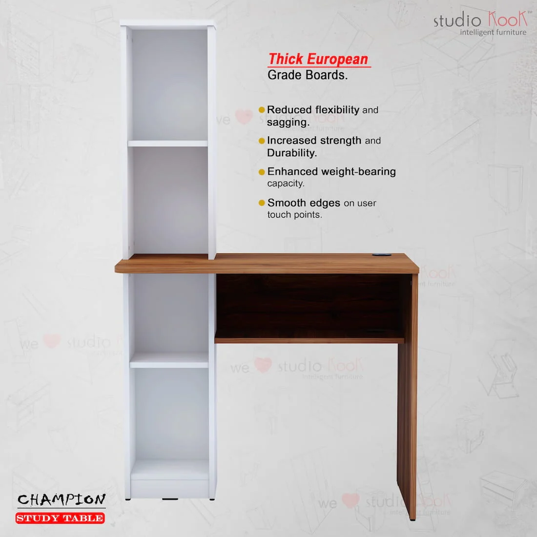 Champion Study Table - Image 30