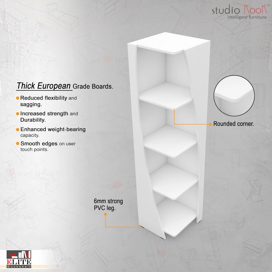 Elite Bookshelf - Image 4