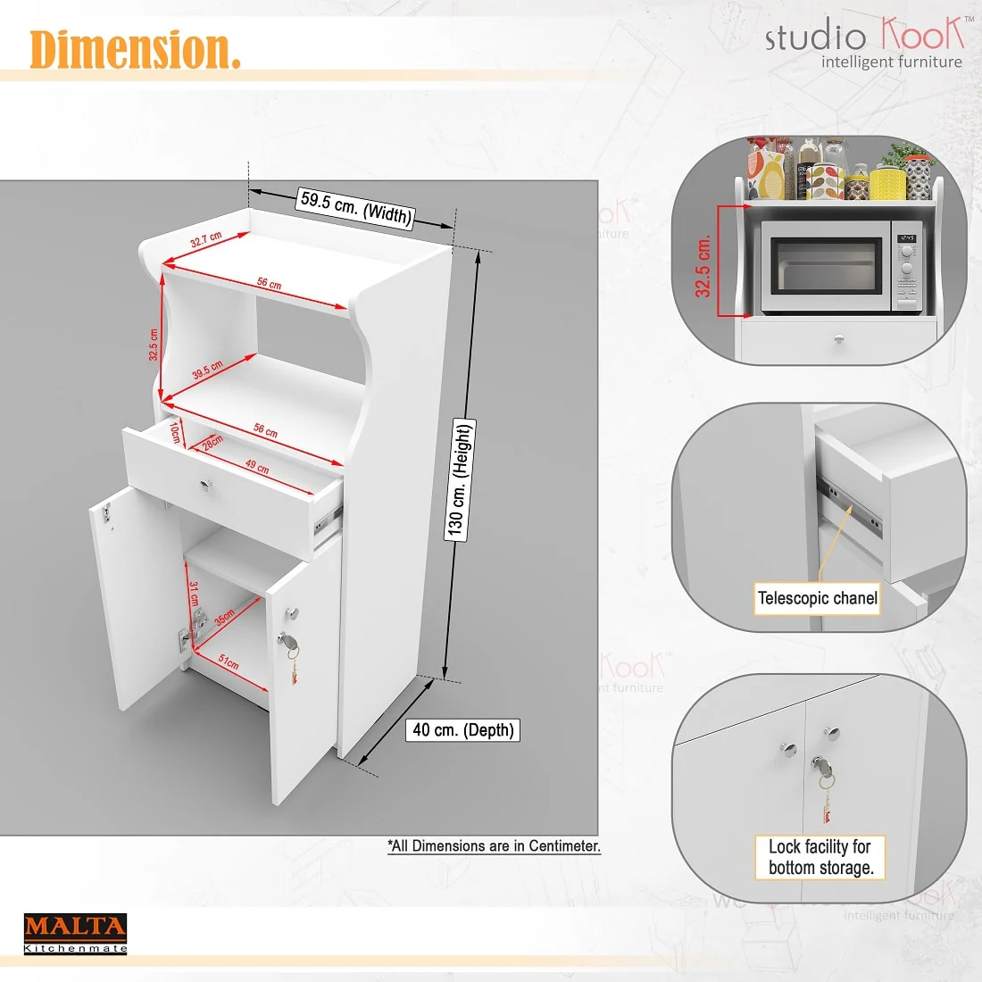 Malta Kitchen Unit - Image 9