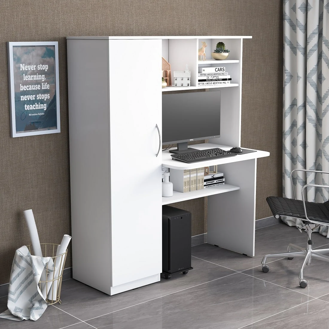 Noble Study Table | Computer Table - Image 6