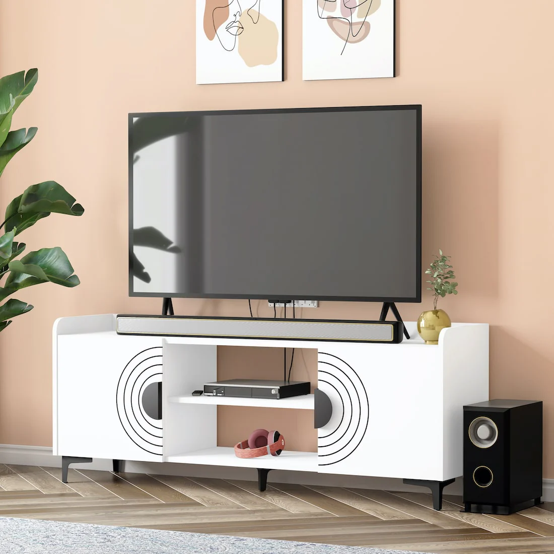 Symphony Global TV Unit with Handle - Image 7