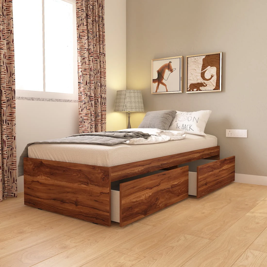 Tribe Single Bed (Without Headboard) - Image 15