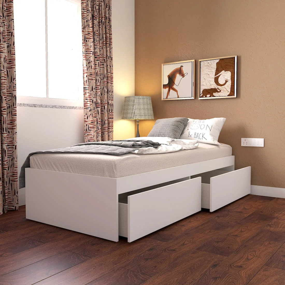Tribe Single Bed (Without Headboard) - Image 8
