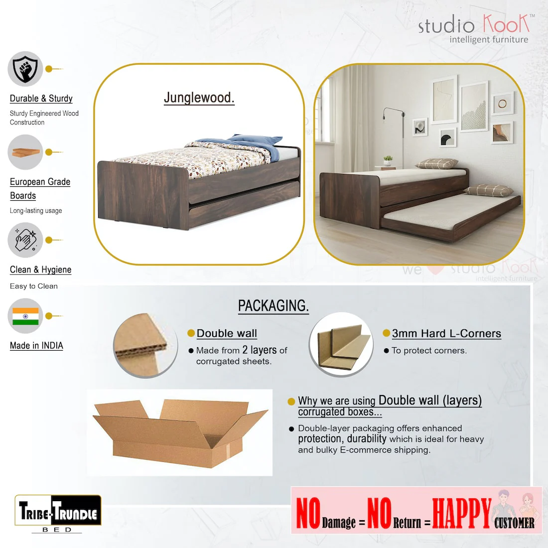 Tribe Trundle Bed - Image 10