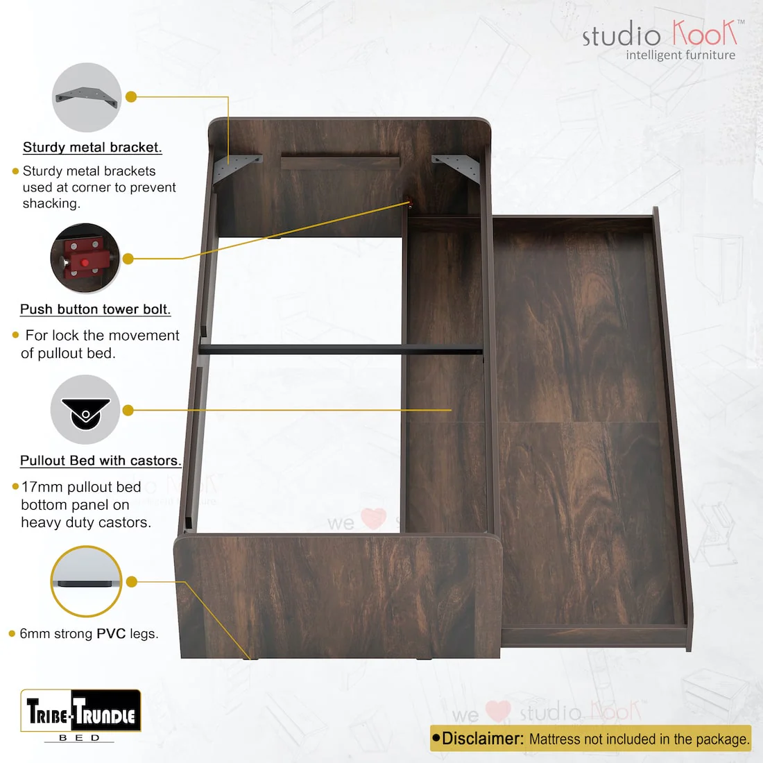 Tribe Trundle Bed - Image 9